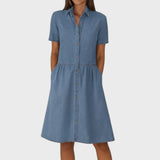 Isabella - Vestido Vaquero Holgado