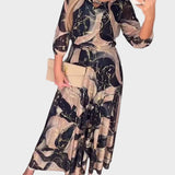 Carmen - Vestido elegante de gasa