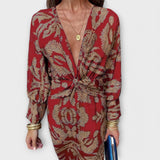 Lucía - Vestido Elegante de Manga Larga