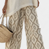 Eduarda | Conjunto Boho Chic Elegante con Blusa Larga