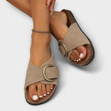 Margie - Medias de corcho con hebillas