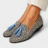 Mira - Mocasines Decorativos con Perlas