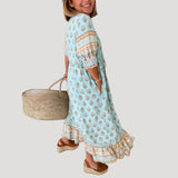 Paula – Vestido Boho de Bolsillo