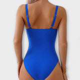 Cinzia - Trajes de baño de una pieza con escote en V