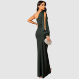 Meda - Elegante vestido maxi de un solo hombro