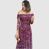 Dana - Vestido con hombros descubiertos