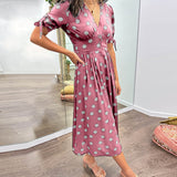 Monica™ | Vestido Elegante con Lunares