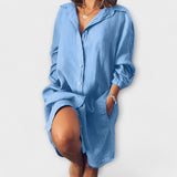 Clara | Blusa de lino de verano