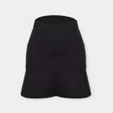 Pantalones Cortos Altos con Falda