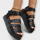 Renee – Zapatillas con múltiples correas y hebilla