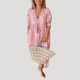 Paula – Vestido Boho de Bolsillo