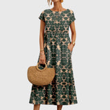 Valencia - Vestido Floral Elegante