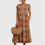 Valencia - Vestido Floral Elegante