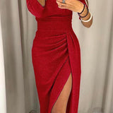 Natália | Vestido con hombros descubiertos