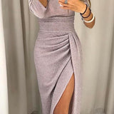 Natália | Vestido excelente con hombros descubiertos