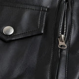 Austin™ | Chaqueta de Cuero Clásica de Motociclista