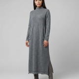 Vestido Maxi de Otoño – Sudadera Elegante de Corte Suelto para Reuniones Acogedoras de Otoño