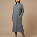Vestido Maxi de Otoño – Sudadera Elegante de Corte Suelto para Reuniones Acogedoras de Otoño