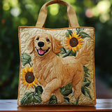 Bolsa Acolchada Elegancia Dorada