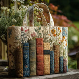 Bolsa de Tela de la Colección Libros y Flores