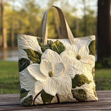 Bolsa Acolchada de la Colección Libros y Flores