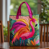Bolsa Flamingo con Diseño de Arcoíris