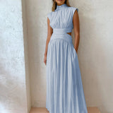 Elegante Vestido Maxi Sin Mangas para Ocasiones Formales