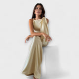 Cloe - Vestido maxi con nudo