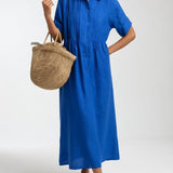 Lysandra — Vestido camisero fluido de verano