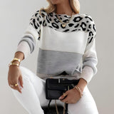 Julinha | Suéter de leopardo