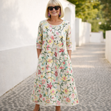 Noelia | Vestido Maxi - Estampado Floral