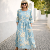 Noelia | Vestido Maxi - Estampado Floral