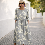 Noelia | Vestido Maxi - Estampado Floral