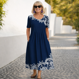 Sonia | Vestido Midi de Estampado Floral