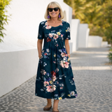 Sonia | Vestido Midi de Estampado Floral