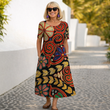 Sonia | Vestido Midi de Estampado Floral