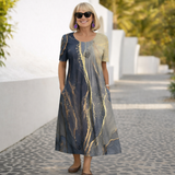 Sonia | Vestido Midi de Estampado Floral