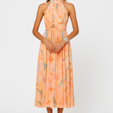 Rosa - Maxi Vestido Elegante Romántico de Verano para Eventos