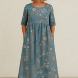 Lorena | Vestido Midi - Comodidad Sin Preocupaciones
