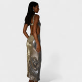 Vestido "Sparkle Silver" - Versión de Noche