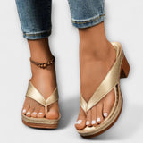 Emily - Zapatillas ortopédicas con tacón