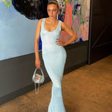 Vestido Maxi de Fiesta de Verano con Lentejuelas Skye