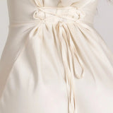 Elegante Vestido Maxi de Manga Larga para Invitadas de Boda