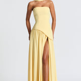 Vestido Maxi Sin Tirantes Tessa