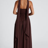 Vestido Maxi Sin Tirantes Tessa