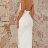 Vestido Maxi de Invitada de Boda Elegante y Formal