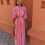 Paloma – Vestido con un Acabado Audaz