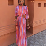 Paloma – Vestido con un Acabado Audaz