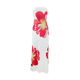 Vestido Maxi Floral Sin Tirantes – Vestido de Noche Elegante para Mujeres