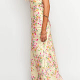 Vestido Maxi Amarillo de Verano